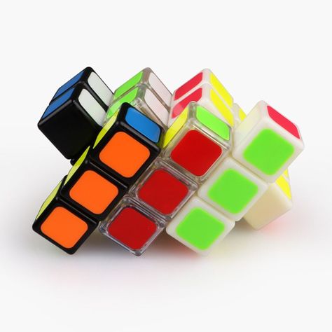 Cubo Rubik 1x3 Qiyi Uso Profesional Lubricado-4
