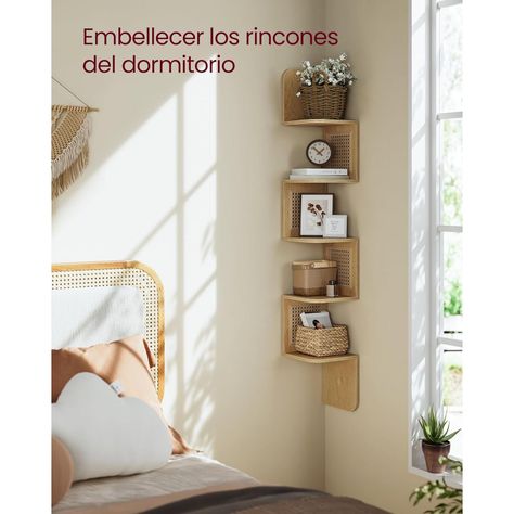 Mueble Estante Esquinero ZigZag Ratán Greve-3