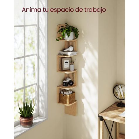 Mueble Estante Esquinero ZigZag Ratán Greve-4