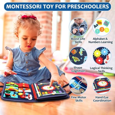 Maletin Tablero de Actividades Juguete Montessori-2