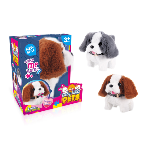 Perro de Peluche Camina y Ladra Mascota Interactiva-0