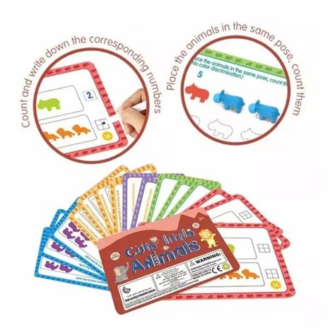 Juguete Clasificación Colores/Racionamiento Matemático 60pcs-1