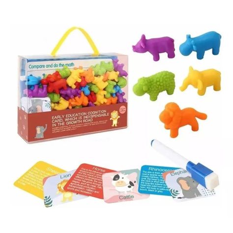 Juguete Clasificación Colores/Racionamiento Matemático 60pcs-2