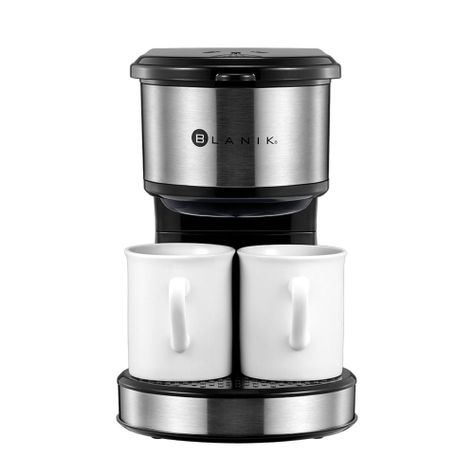 Cafetera Eléctrica Blanik Incluye Dos Tazas-0
