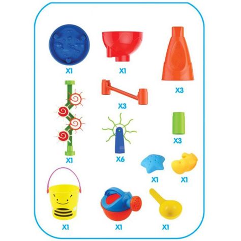 Mesa de Juegos Molinos de Agua y Arena Juguetes de Playa-4