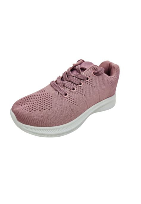 Zapatilla Deportiva Rosa Escolar-0