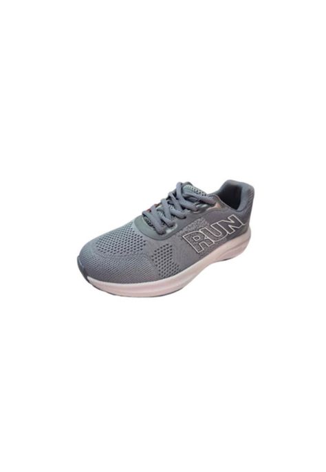 Zapatilla Deportiva Niño Gris Run-0