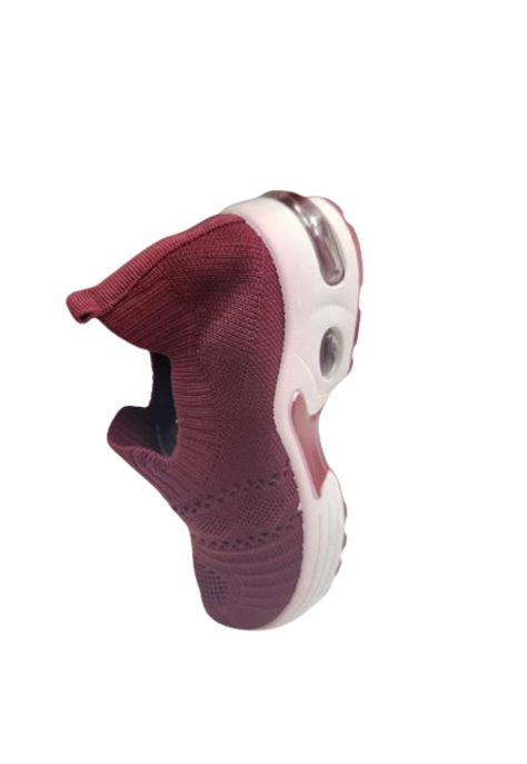 Zapatilla Unisex Burdeo Infantil-1