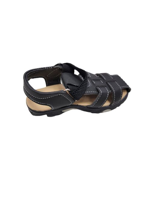 Sandalia Niño Negro Velcro-1