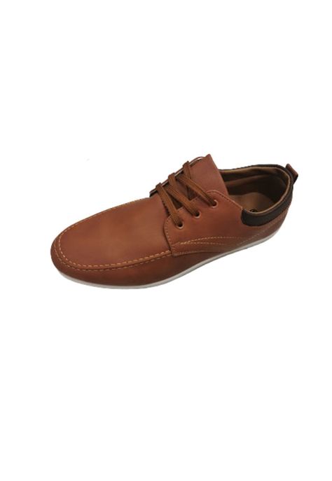 Zapato Hombre Casual Camel-0