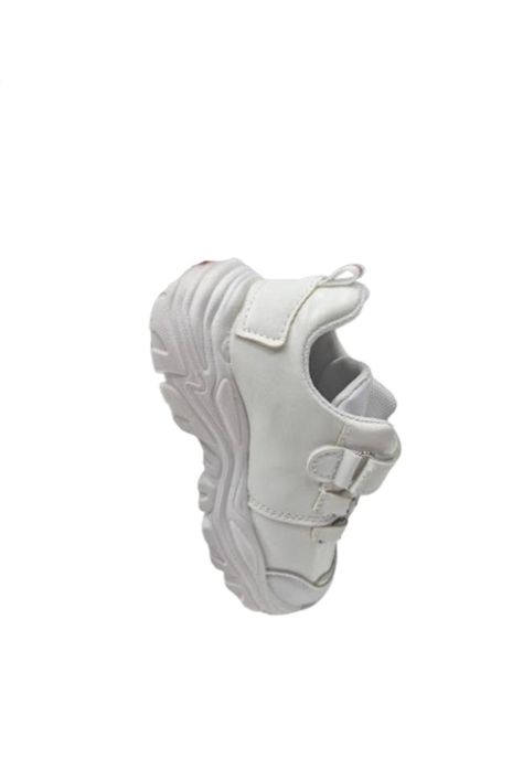 Zapatilla Urbana Unisex Blanco Velcro-1