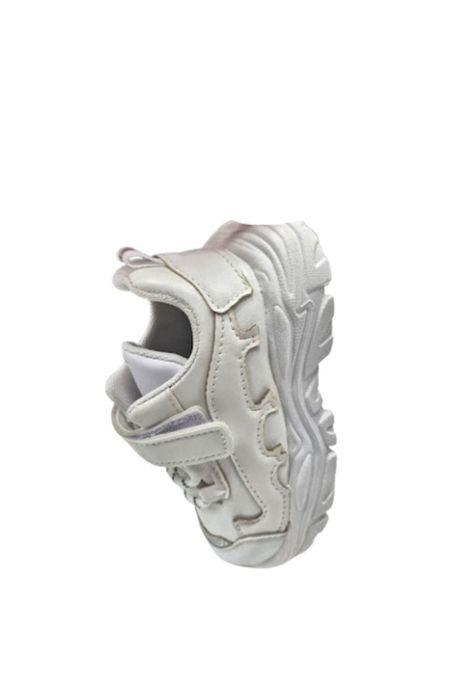 Zapatilla Urbana Unisex Blanco Velcro-2