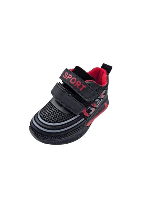 Zapatilla Urbana Rojo Velcro Doble Velcro-0