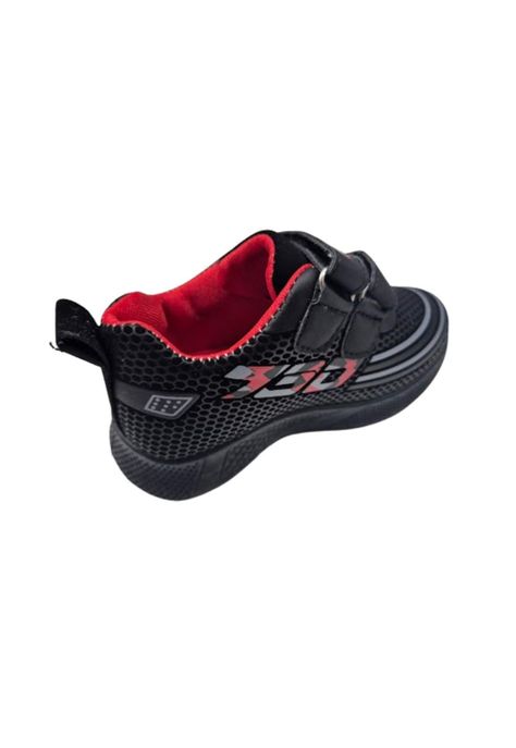 Zapatilla Urbana Rojo Velcro Doble Velcro-2