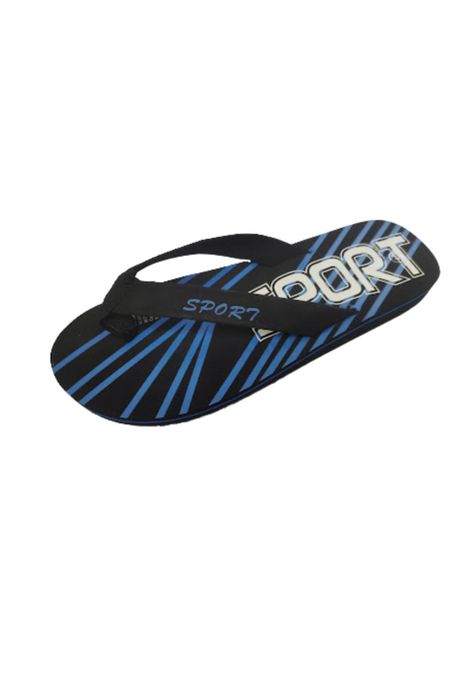 Sandalia Hombre Azul-0