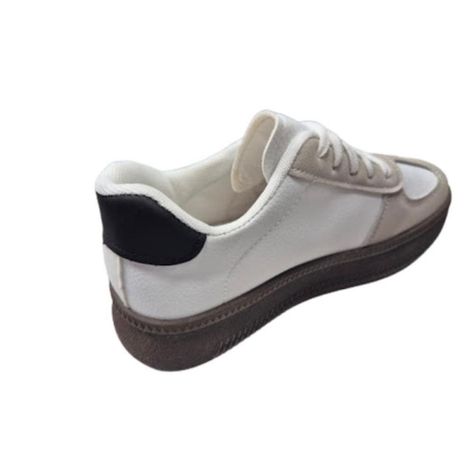 Zapatilla Urbana Unisex Blanco Negro-2