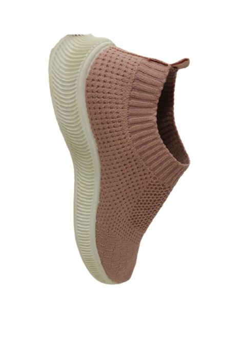Zapatillas Urbanas Mujer Rosado Sin Cordones-3