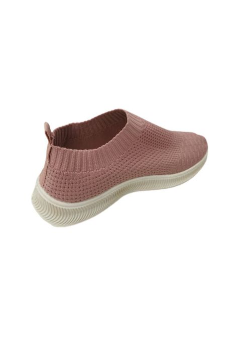 Zapatillas Urbanas Mujer Rosado Sin Cordones-1