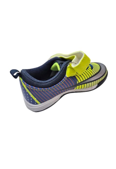 Zapatilla Deportiva Velcro Verde Niño-1