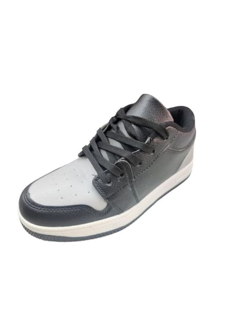 Zapatilla Urbana Hombre Negro Gris-0