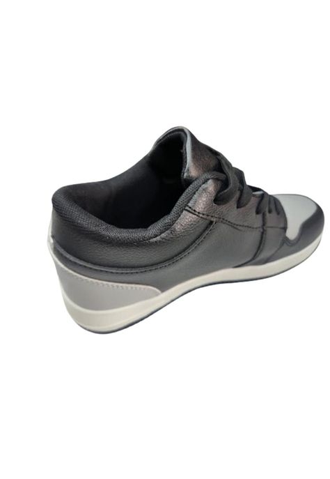Zapatilla Urbana Hombre Negro Gris-3