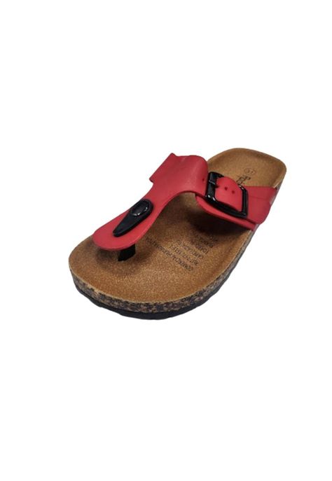 Sandalia Casual Niña Rojo-0
