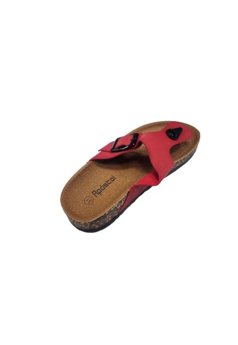 Sandalia Casual Niña Rojo-1