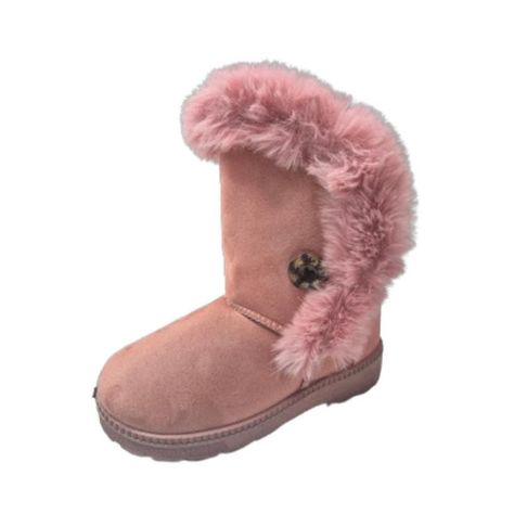 Bota Chiporro Niña Rosa Invierno-0