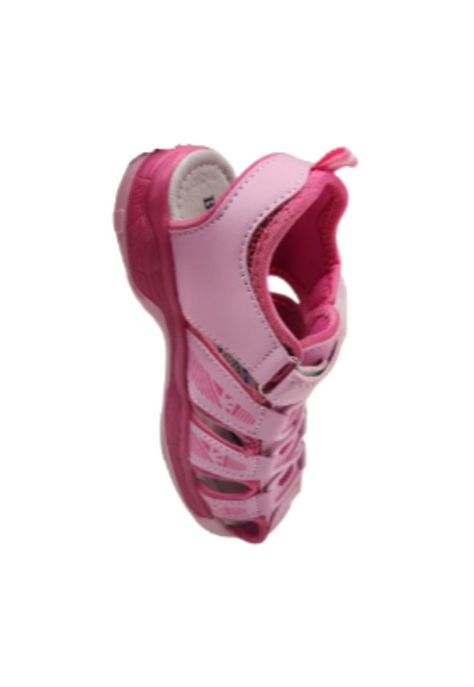 Sandalia Niña Velcro Rosado Verano-2