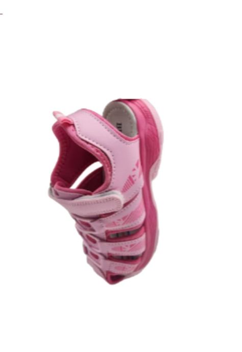 Sandalia Niña Velcro Rosado Verano-3
