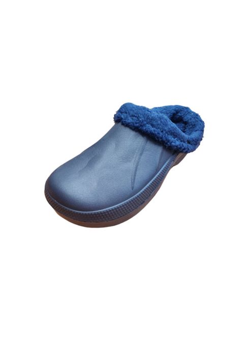 Sandalia de Invierno Hombre Azul-0
