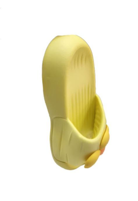 Sandalia de Playa Flor Amarillo Mujer-1