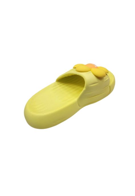 Sandalia de Playa Flor Amarillo Mujer-2