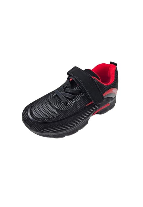 Zapatilla Urbana Escolar Niño Negro-0