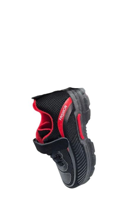 Zapatilla Urbana Escolar Niño Negro-2