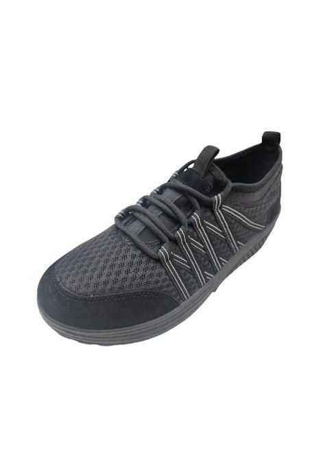 Zapatilla Urbana Mujer Negro Transpirable-0