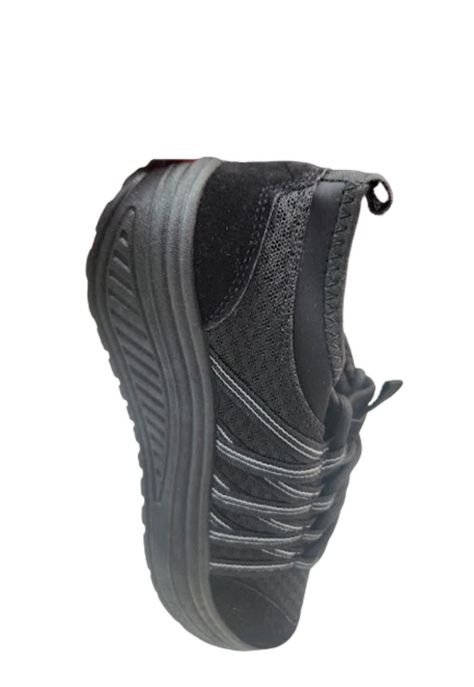 Zapatilla Urbana Mujer Negro Transpirable-2