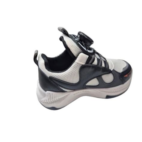 Zapatilla Urbana Niño Gris Negro-2