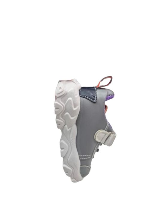 Zapatilla Morado Velcro Niña-1