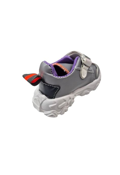 Zapatilla Morado Velcro Niña-3