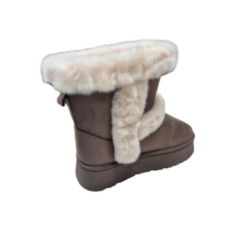 Bota Casual Mujer Beige Chiporro-1