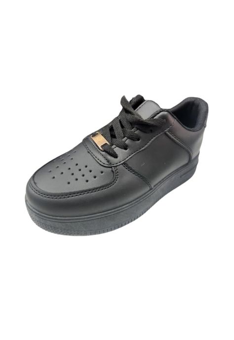 Zapatilla Escolar Negro Niño-0