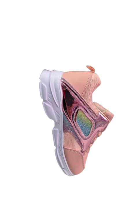 Zapatilla Brillante Rosado Niña-2