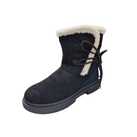 Bota Botín de Invierno Mujer Negro Chiporro-0