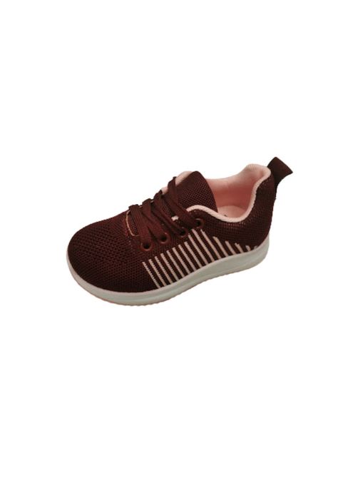 Zapatilla Deportiva Burdeo Niño-0