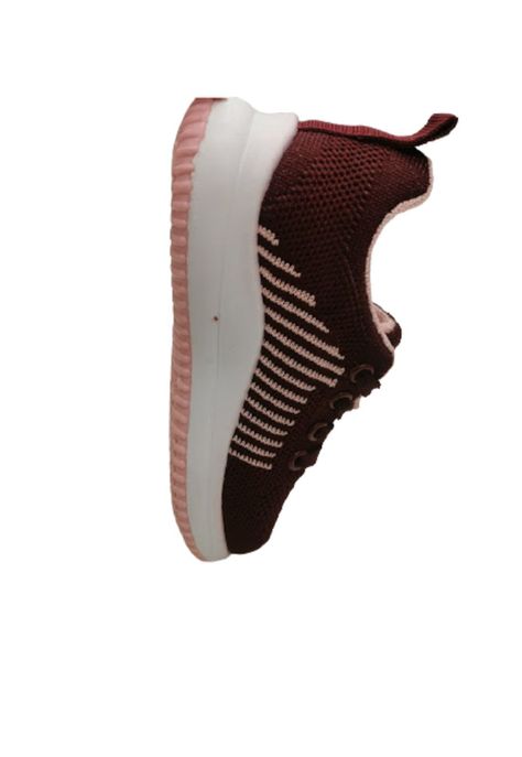 Zapatilla Deportiva Burdeo Niño-3