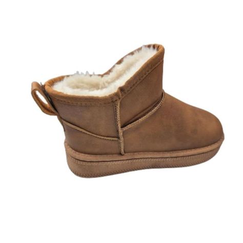 Bota Chiporro de Invierno Classic Niña Camel-1