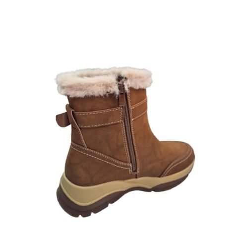 Botìn de Invierno Mujer Camel Chiporro-1