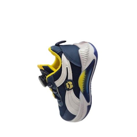 Zapatilla Urbana Niño Azul Amarillo-2