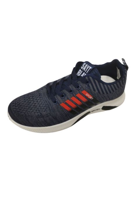 Zapatilla Urbana Hombre Azul Rojo-0